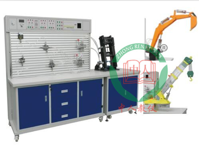 （挖掘机+起重机+叉车）工程机械液压综合实验台